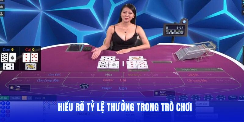 Hiểu rõ tỷ lệ thưởng trong trò chơi